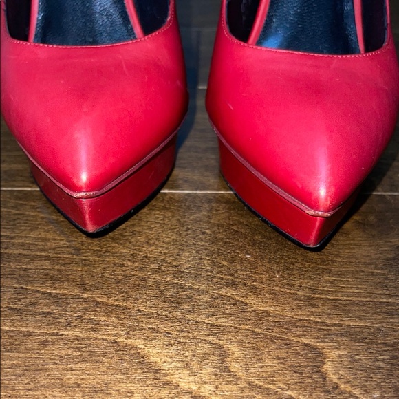 Saint Laurent Janis Red Pumps - Picture 4 of 14
